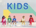 Kids Children Childhood Youth Concept Royalty Free Stock Photo