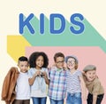 Kids Children Childhood Youth Concept Royalty Free Stock Photo