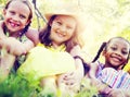 Kids Children Playing Happiness Concept Royalty Free Stock Photo