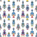 Kids clothes - robots textile