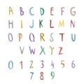 Kids colorful alphabet