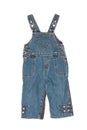 kids denim jumpsuit pants Royalty Free Stock Photo