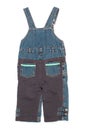 Kids denim jumpsuit pants Royalty Free Stock Photo