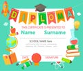 Kids Diploma certificate.