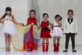 Kids fashion show Royalty Free Stock Photo