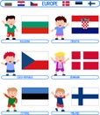 Kids & Flags - Europe [2]