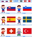 Kids & Flags - Europe [7]
