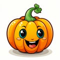 kids friendly smiling baby pumpkin