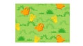 Kids garden vector illustration pattern