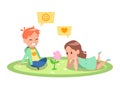 Kids Gardening character design 6