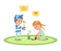 Kids Gardening character design 3