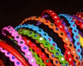 Kids hairbands background photograph Royalty Free Stock Photo