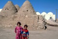 Kids in Harran, Turkey Royalty Free Stock Photo