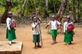 Kids from jambiani village in Zanzibar