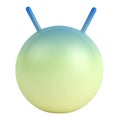 Kids jumping ball