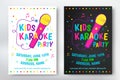 Kids karaoke party