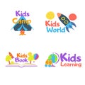 Kids logo, badge
