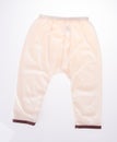 kids pants isolated on the background