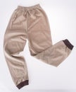 kids pants isolated on the background