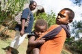 Kids of Papua New Guinea Royalty Free Stock Photo