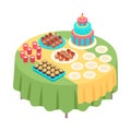 Kids Party Sweets Composition