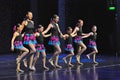 Kids performing in the theatre