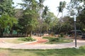 Kids play area nside Auroville in Puducherry, India