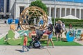 Kids playground at EarthX world largest environmental experience Expo in Dallas