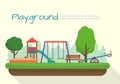 Kids playground set.