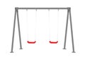 Kids playground swing Royalty Free Stock Photo