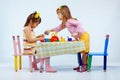 Kids playing Royalty Free Stock Photo