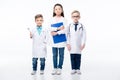 Kids playing doctors