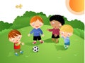 Kids Playing - Football