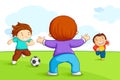 Kids Playing Soccer