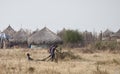 Kids playing in South Sudan