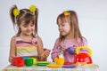 Kids playing Royalty Free Stock Photo