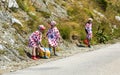 Kids in Polka-Dot Jersey - Tour de France 2015