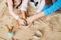 Kids in Pottery Workshop