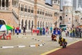 Kids riding at mini-bike competition, Malaysia