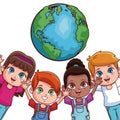 Kids saving world