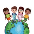 Kids saving world