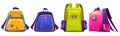 Kids school bags, backpacks, rucksacks with straps