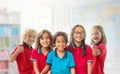 Kids in school. Children in class Royalty Free Stock Photo