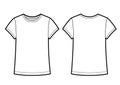 Kids Shirt Illustration Isolated on a White Background