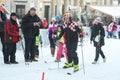 Kids skiing with Ivica Kostelic