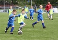 kids soccer match Royalty Free Stock Photo