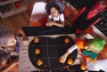 Halloween party for kids Royalty Free Stock Photo