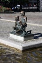 Statue of Henrik Wergeland Oslo