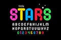 Kids style Little Stars font