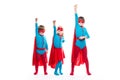 Kids superheroes. Idea. Royalty Free Stock Photo